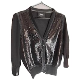 D&G-Cashmere and sequin jacket Dolce&Gabanna-Black