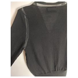 D&G-Cashmere and sequin jacket Dolce&Gabanna-Black
