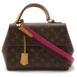 Louis Vuitton-Louis Vuitton Monogram Cluny BB Handbag-Brown