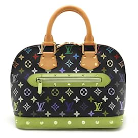 Louis Vuitton-Louis Vuitton Monogram Multicolore Alma Handbag-Black