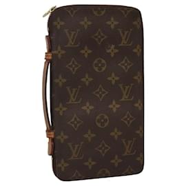 Louis Vuitton-LOUIS VUITTON Monogram Organizer De Voyage Travel Case M60120 LV Auth 115438-Monogram