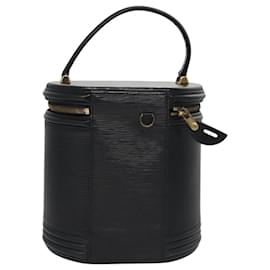 Louis Vuitton-LOUIS VUITTON Epi Cannes Hand Bag Black M48032 LV Auth yk17420-Black