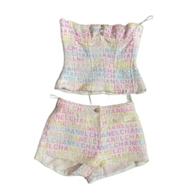 Chanel-CHANEL Dresses T.International XS Tweed-Pink