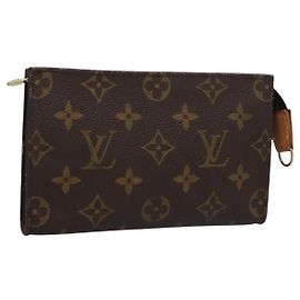 LOUIS VUITTON Monogram Bucket PM Accessory Pouch LV Auth th5617 Monogram