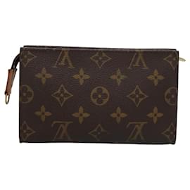 Louis Vuitton-LOUIS VUITTON Monogram Bucket PM Accessory Pouch LV Auth th5617-Monogram
