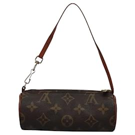 Louis Vuitton-LOUIS VUITTON Monogram Papillon Pouch LV Auth ep7078-Monogram