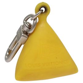 Charm in metallo giallo LV Auth SW064 di LOUIS VUITTON Giallo