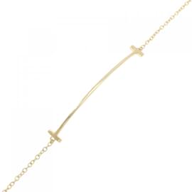 Tiffany & Co-Pulseira charm sorriso Tiffany T-Outro