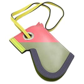 Hermès-Hermes Camayle Bag Charm Keychain-Golden