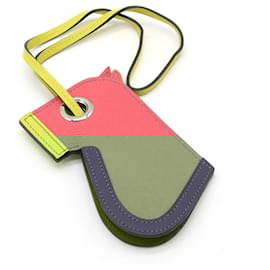 Hermès-Hermes Camayle Bag Charm Keychain-Golden