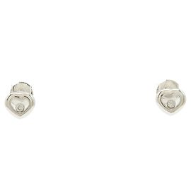 Boucles d'oreilles en forme de cœur Happy Diamond de Chopard Autre