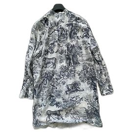 Christian Dior Camisa larga Dior Toile de Jouy Negro
