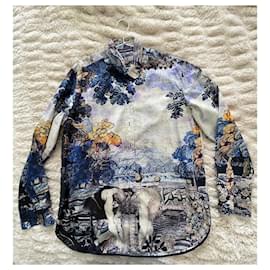 Louis Vuitton-Shirts-Blue
