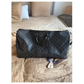 Louis Vuitton-Keepall eclipse 55-Black