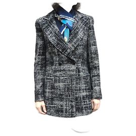 Emporio Armani Grey Wool Jacket Grey