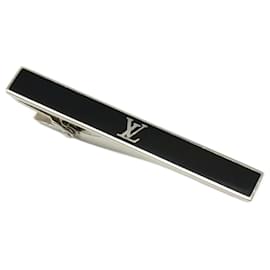 Louis Vuitton-Clips de gravata Louis Vuitton LV Award-Preto,Prata