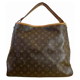 Louis Vuitton-Louis Vuitton Monogram Delightful PM Shoulder Bag-Brown,Monogram