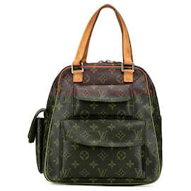 Louis Vuitton-Louis Vuitton Brown Monogram Excentri-Cite-Brown