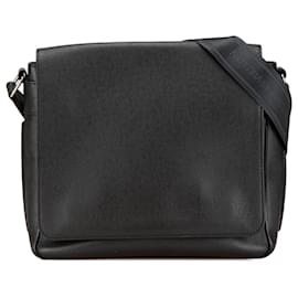 Louis Vuitton-Louis Vuitton Black Taiga Roman PM-Black