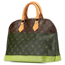 Louis Vuitton-Louis Vuitton Brown Monogram Alma PM-Brown