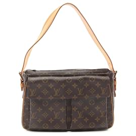 Louis Vuitton-Louis Vuitton Brown Monogram Viva Cite GM-Brown
