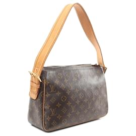Louis Vuitton-Louis Vuitton Brown Monogram Viva Cite GM-Brown