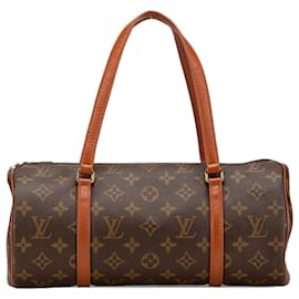 Louis Vuitton-Louis Vuitton Brown Monogram Papillon 30-Brown