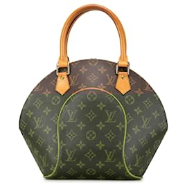 Louis Vuitton-Louis Vuitton Brown Monogram Ellipse PM-Brown