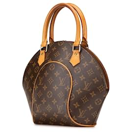 Louis Vuitton-Louis Vuitton Brown Monogram Ellipse PM-Brown