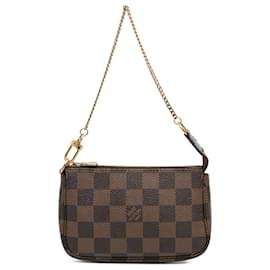 Louis Vuitton-Louis Vuitton Brown Monogram Mini Pochette Accessoires-Brown