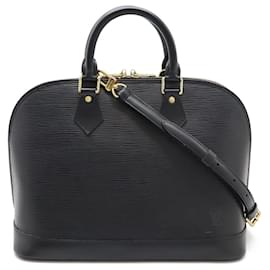 Louis Vuitton-Louis Vuitton Epi Alma Handbag-Black