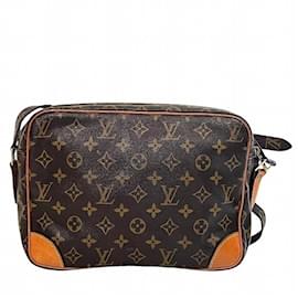 Louis Vuitton-Louis Vuitton Monogram Nile Shoulder Bag-Brown,Monogram