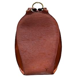 Louis Vuitton-Louis Vuitton Epi Mabillon M52233 Backpack-Brown