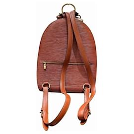 Louis Vuitton-Louis Vuitton Epi Mabillon M52233 Backpack-Brown