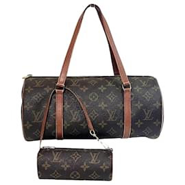 Louis Vuitton-Louis Vuitton Monogram Papillon 30 Handbag-Brown,Monogram
