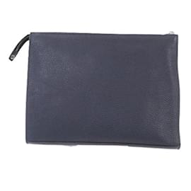 Fendi-Fendi 7V33 Bag Bugs Clutch for Men-Green,Navy blue