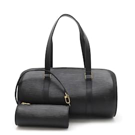 Louis Vuitton-Louis Vuitton Epi Soufflot Handbag-Black