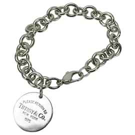 Tiffany & Co-Pulseira charm Tiffany em prata 925-Prata