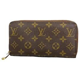 Louis Vuitton-Louis Vuitton Monogram Zippy Long Wallet-Brown