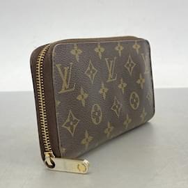 Louis Vuitton-Louis Vuitton Monogram Zippy Long Wallet-Brown