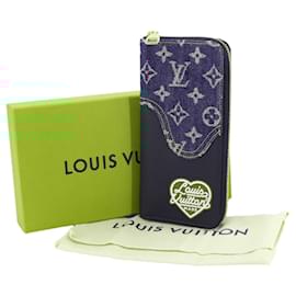 Louis Vuitton-Louis Vuitton Monogram Drip Zippy Wallet-Blue