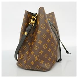 Louis Vuitton-Louis Vuitton Monogram NeoNoe Shoulder Bag-Brown,Black