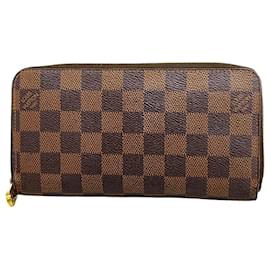 Louis Vuitton-Louis Vuitton Long Wallet Damier Zippy N60015 Ebene-Damier ebene