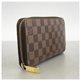 Louis Vuitton-Louis Vuitton Long Wallet Damier Zippy N60015 Ebene-Damier ebene