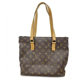 Louis Vuitton-Louis Vuitton Monogram Cabas Piano Tote Bag-Brown
