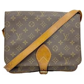 Louis Vuitton-Louis Vuitton Monogram Cartesier GM Shoulder Bag-Brown