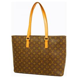 Louis Vuitton-Louis Vuitton Monogram Luco Tote Bag-Brown