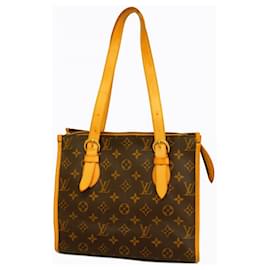 Louis Vuitton-Louis Vuitton Monogram Popincourt Tote Bag-Brown