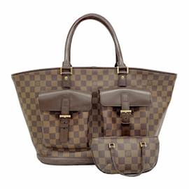Louis Vuitton-Louis Vuitton Damier Manosque GM Tote Bag-Damier ebene
