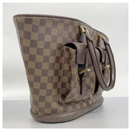 Louis Vuitton-Louis Vuitton Damier Manosque GM Tote Bag-Damier ebene